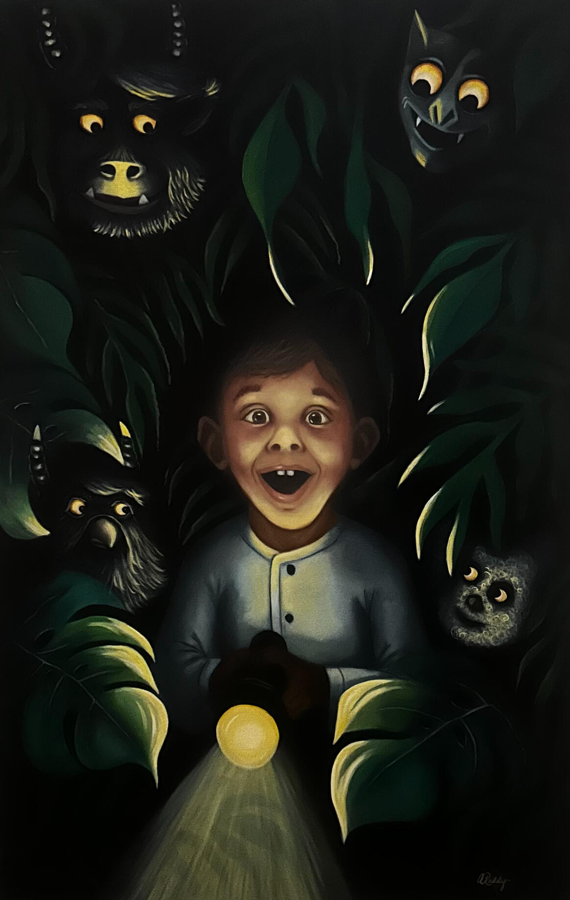 The Wandering Hour - 24 x 36 oil on canvas